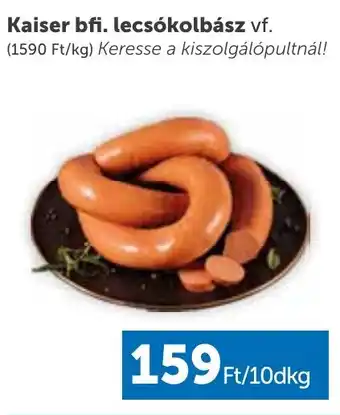 Kaiser bfi. lecsókolbász