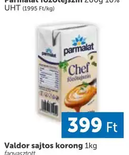 PRIVÁT Parmalat főzőtejszín ajánlat