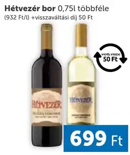 PRIVÁT Hétvezér bor ajánlat