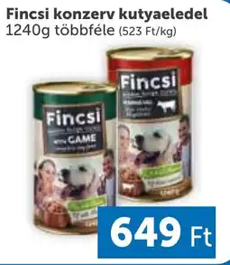 PRIVÁT Fincsi konzerv kutyaeledel ajánlat