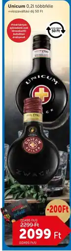PRIVÁT Unicum ajánlat