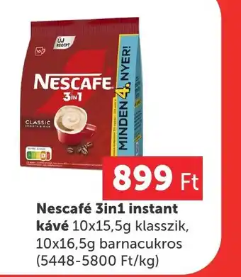 Nescafe 3in1 instant kávé