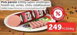 PRIVÁT Pick snidlinges ajánlat