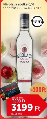 PRIVÁT Nicolaus vodka ajánlat