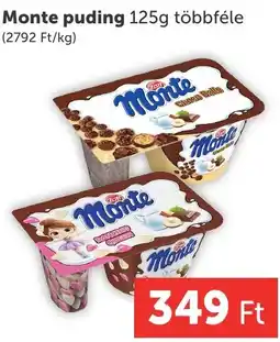 PRIVÁT Monte puding ajánlat