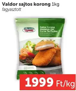 PRIVÁT Valdor sajtos korong ajánlat