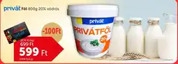 PRIVÁT Privát fől ajánlat