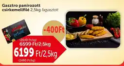 PRIVÁT Privat max gasztro panírozott csirkemellfilé ajánlat