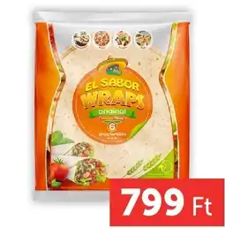 PRIVÁT El sabor wraps ajánlat