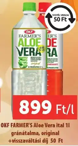 PRIVÁT okf farmer's aloe vera ital ajánlat