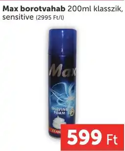 PRIVÁT Max borotvahab ajánlat