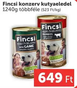 PRIVÁT Fincsi konzerv kutyaeledel ajánlat