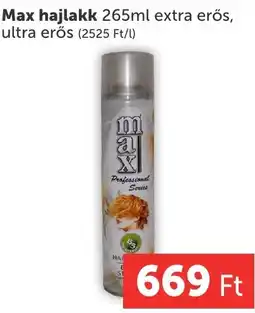PRIVÁT Max hajlakk ajánlat