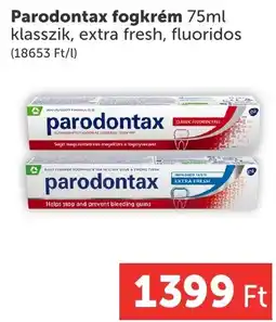 PRIVÁT Parodontax fogkrém ajánlat