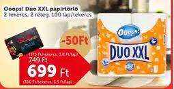 PRIVÁT Ooops! Duo XXL papírtörlő ajánlat