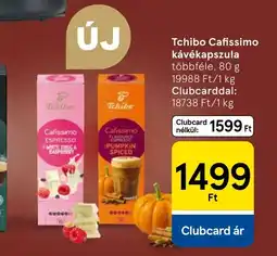 Tesco Tchibo kávékapszula ajánlat