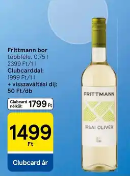 Tesco Frittman bor ajánlat