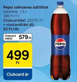 Tesco Pepsi szénsavas üdítőital ajánlat