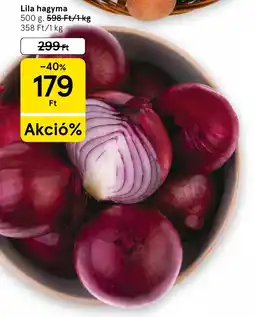 Tesco Lila hagyma ajánlat