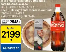 Tesco tesco finest prosciutto cotto pizza ajánlat