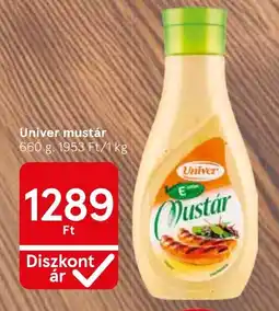 Tesco Univer mustár ajánlat