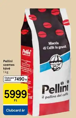 Tesco Pellini szemes kávé ajánlat