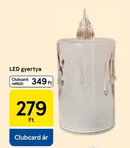 Tesco Led gyertya ajánlat