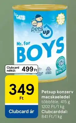 Tesco Petsup konzerv ajánlat