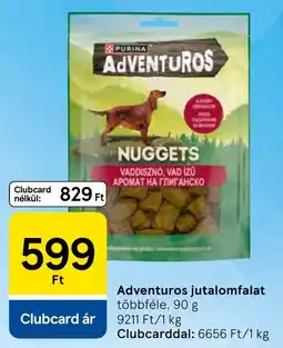 Tesco Adventuros nuggets ajánlat
