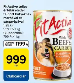 Tesco Fitactive teljes értékű eledel ajánlat