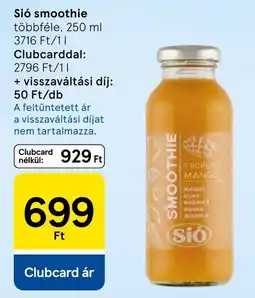 Tesco Sió smoothie ajánlat