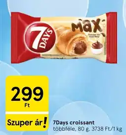 Tesco 7days croissant ajánlat
