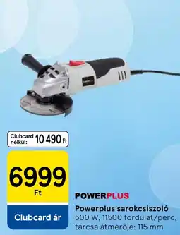 Tesco Powerplus sarokcsiszoló ajánlat