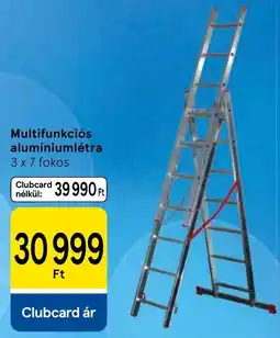 Tesco Multifunkciós alumíniumlétra ajánlat