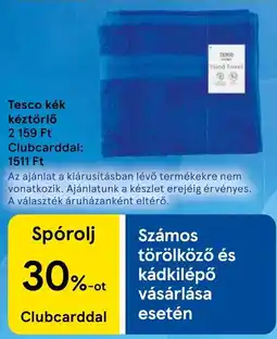 Tesco Tesco kéz törölő ajánlat