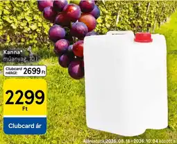 Tesco Kanna ajánlat