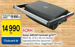 Tesco Solac kontakt grill ajánlat