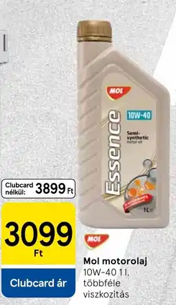 Tesco Mol motorolaj ajánlat