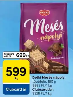 Tesco Detki mesés nápolyi ajánlat