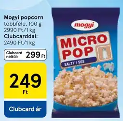 Tesco Mogyi popcorn ajánlat