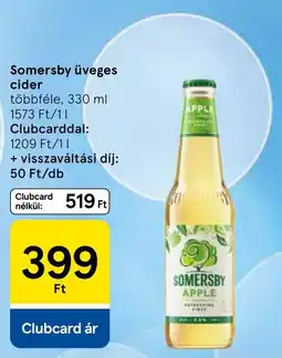 Tesco Somersby cider ajánlat