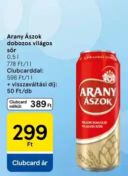 Tesco Arany ászok ajánlat