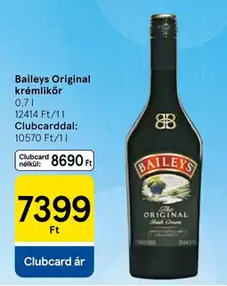 Tesco baileys original krémlikör ajánlat