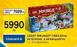 Tesco lego ninjago zilvar és grimtak, a sárkány szörny ajánlat
