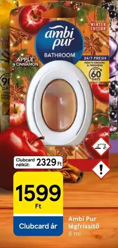 Tesco Ambi Pur légfrissítő ajánlat