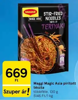 Tesco Maggi pirított tészta ajánlat