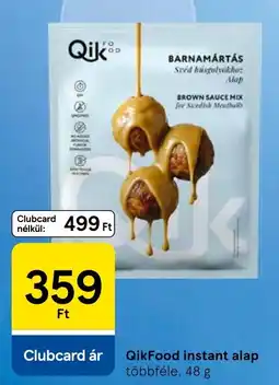 Tesco QikFood instant alap ajánlat