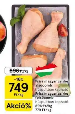 Tesco Friss magyar csirke-alsócomb ajánlat