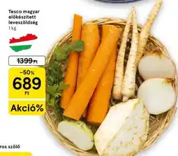 Tesco Tesco magyar előkészített leveszöldség ajánlat