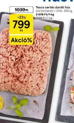 Tesco Tesco sertés darált hús ajánlat